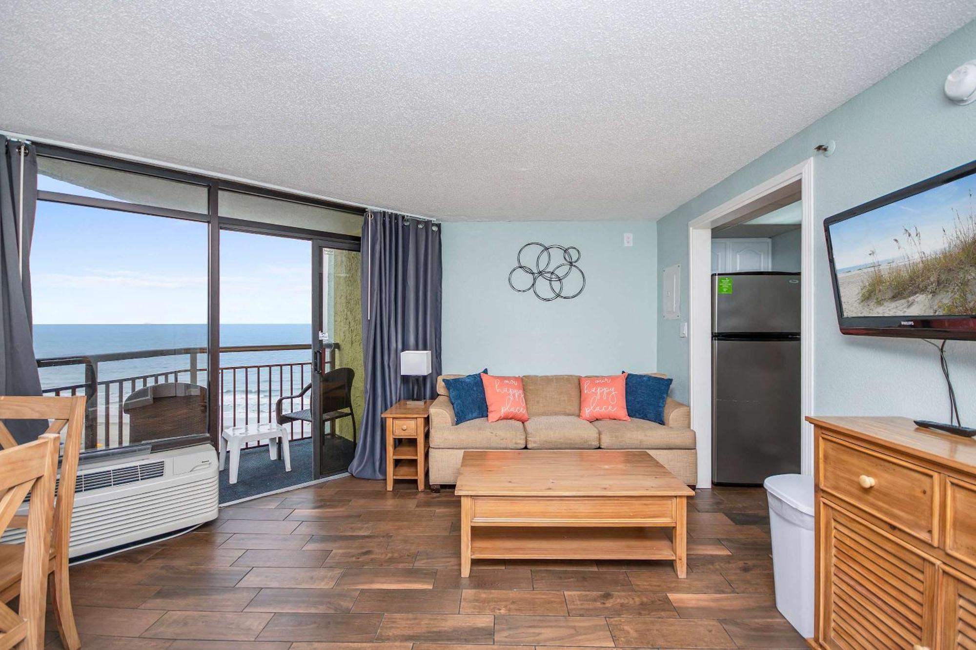 *Ocean View Beauty*King Bed*Rooftop Pool*Beach*Hot Tubs*M123 Myrtle Beach Dış mekan fotoğraf