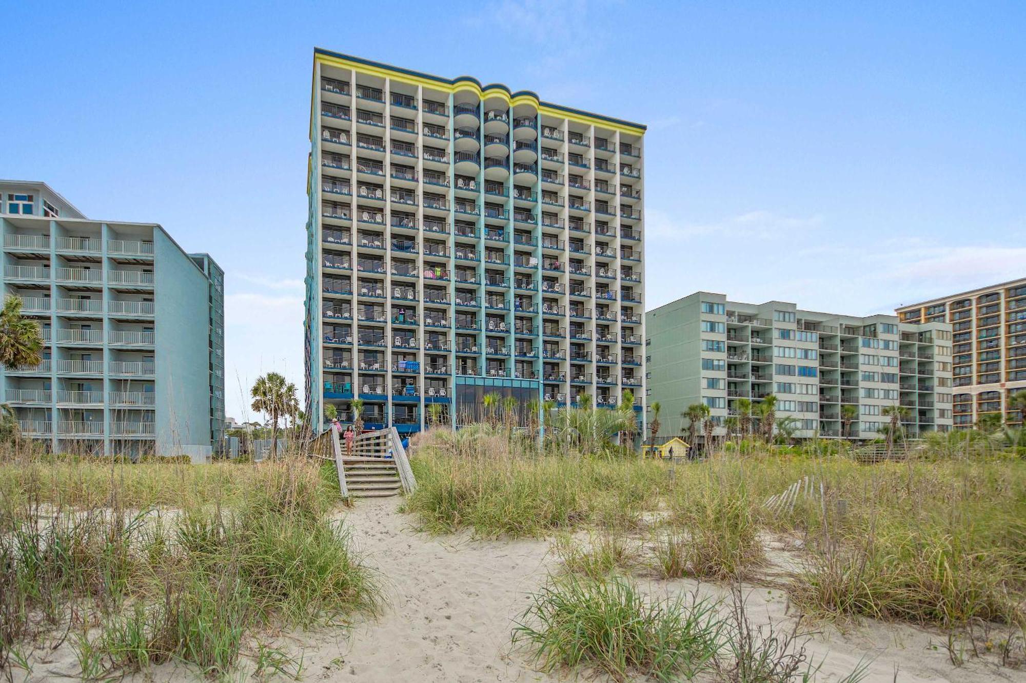 *Ocean View Beauty*King Bed*Rooftop Pool*Beach*Hot Tubs*M123 Myrtle Beach Dış mekan fotoğraf