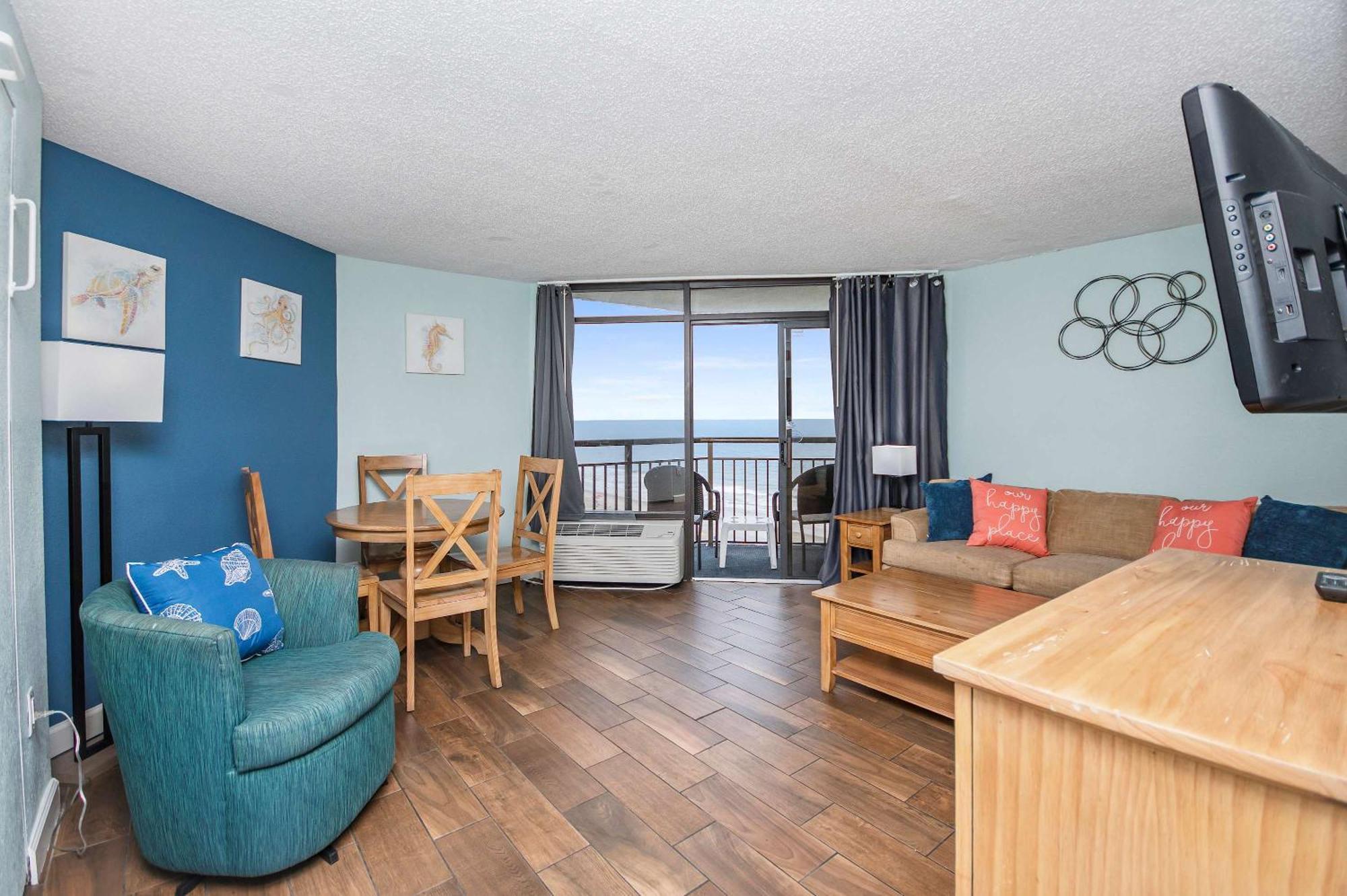 *Ocean View Beauty*King Bed*Rooftop Pool*Beach*Hot Tubs*M123 Myrtle Beach Dış mekan fotoğraf
